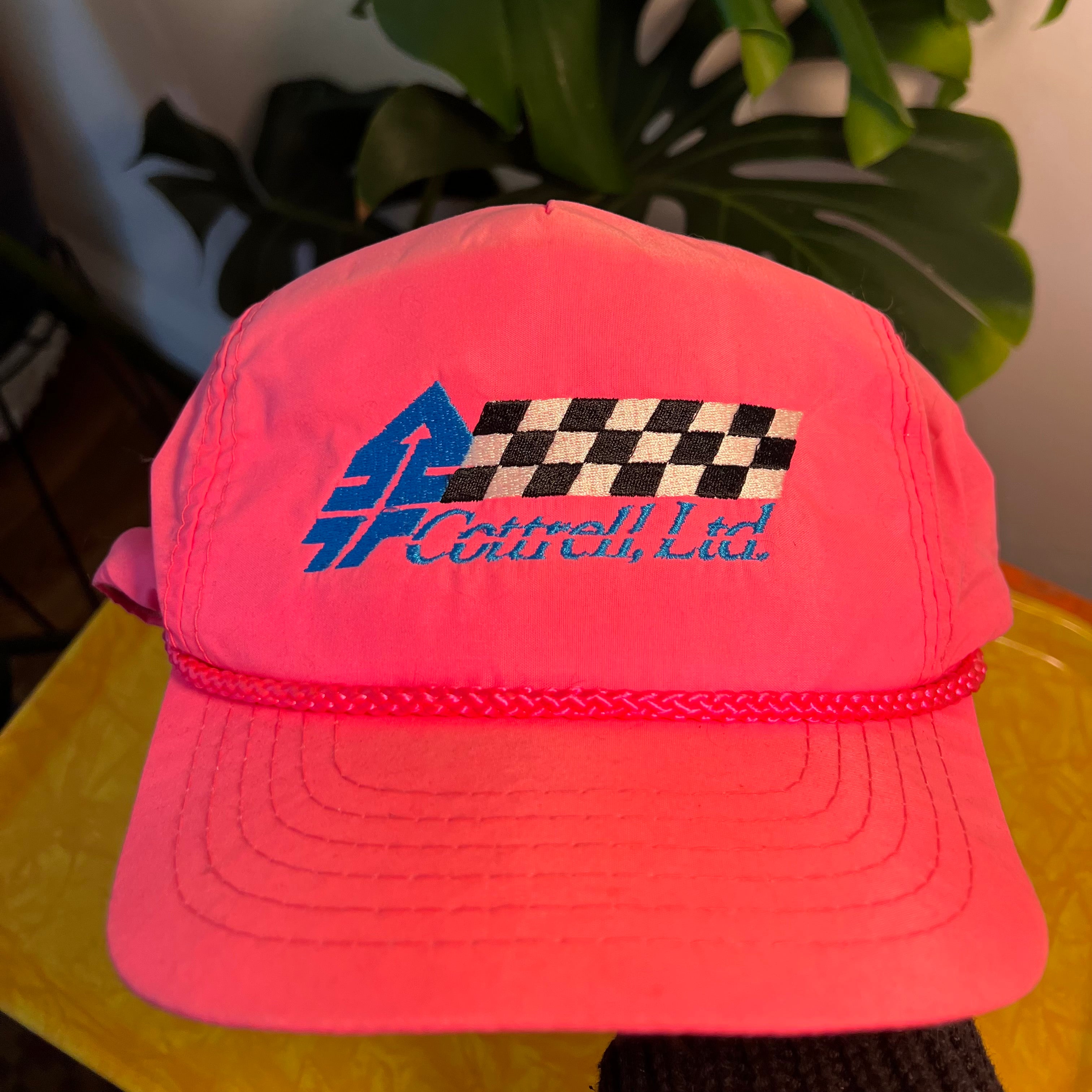 Neon Pink Racing Hat