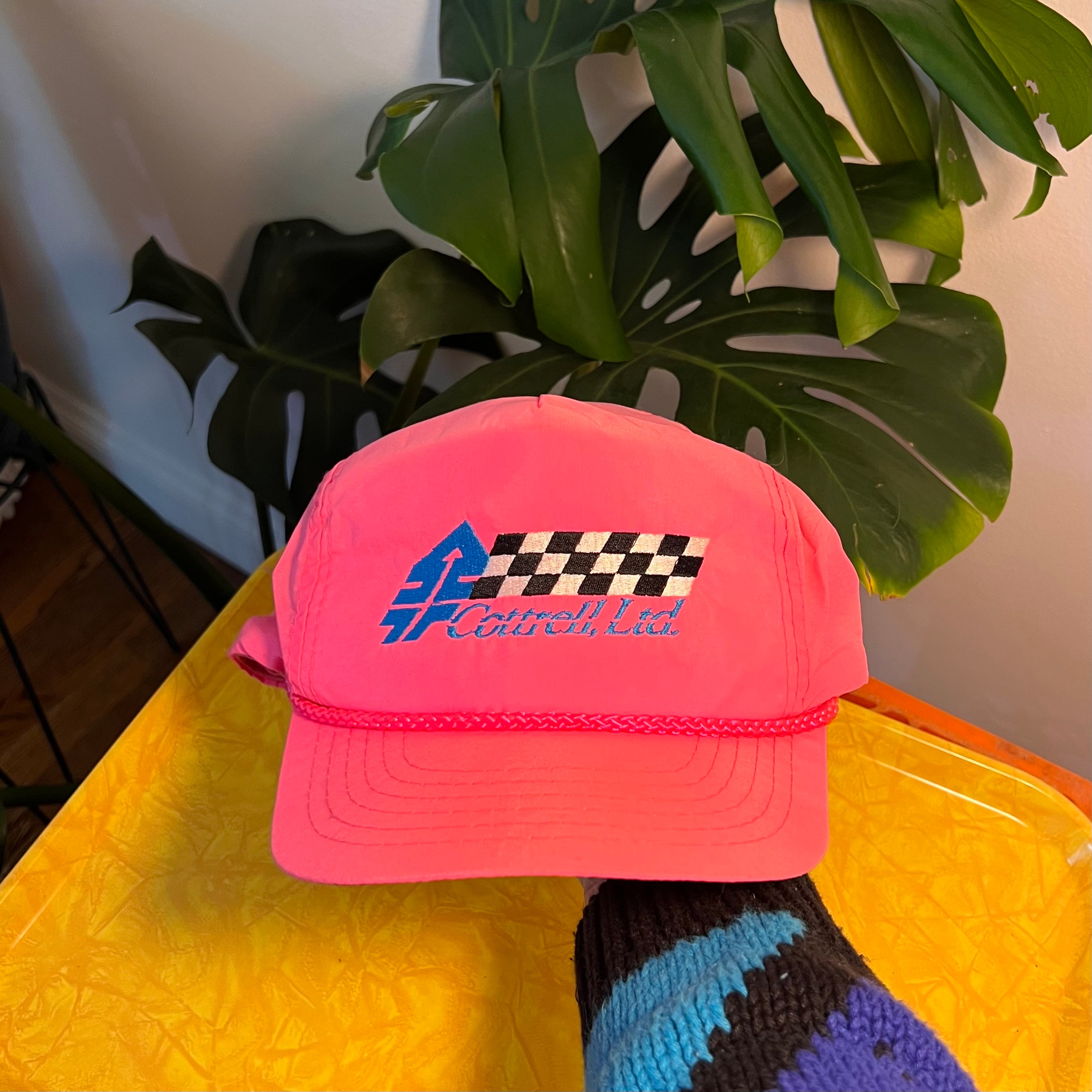 Neon Pink Racing Hat