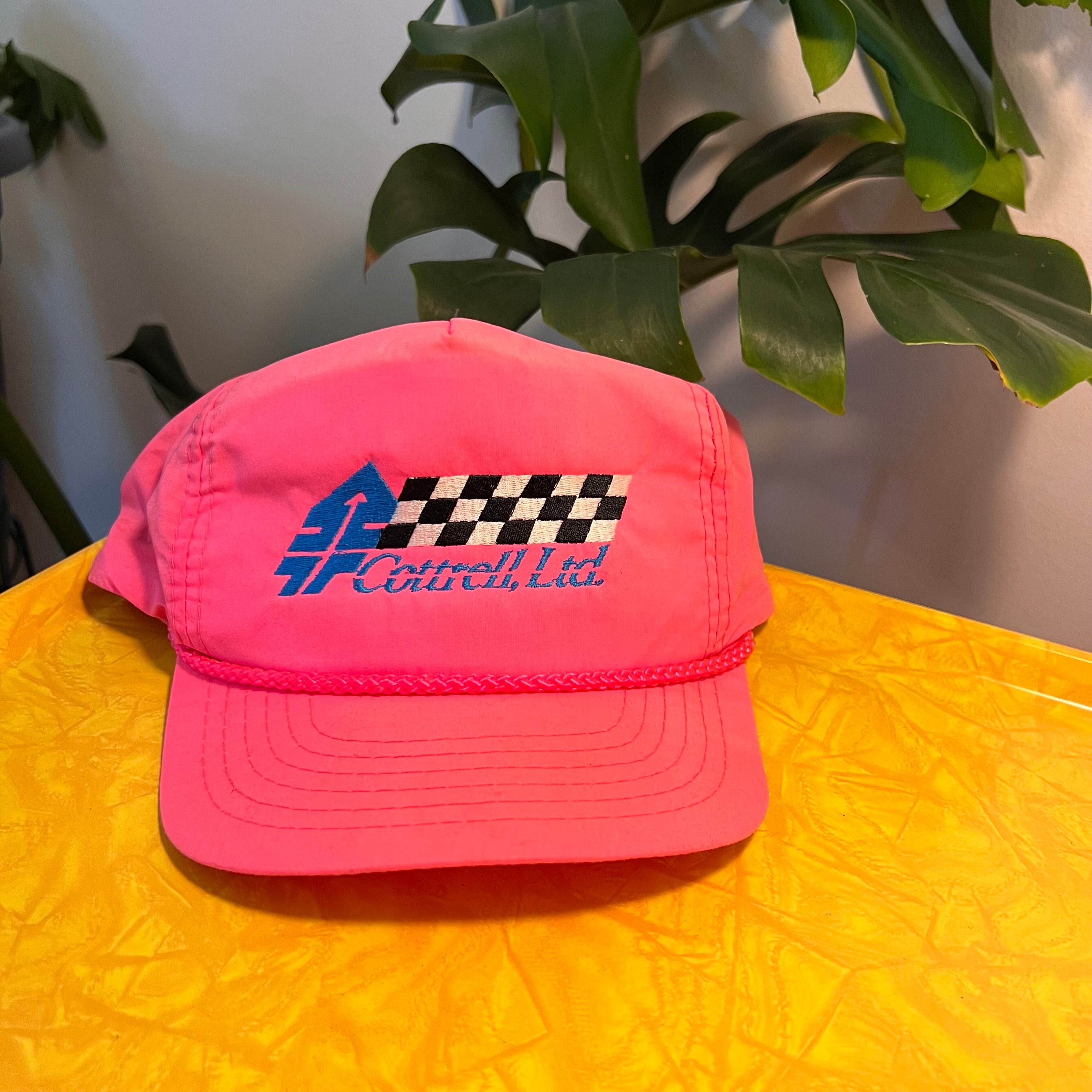 Neon Pink Racing Hat