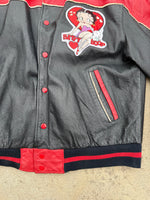 Load image into Gallery viewer, Vintage 1990's Betty Boop Leather Jacket
