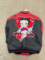 Load image into Gallery viewer, Vintage 1990's Betty Boop Leather Jacket
