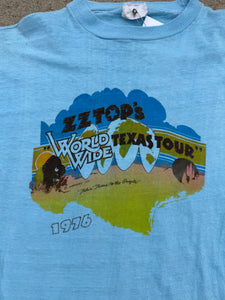 1976 ZZ Top's World Wide Texas Tour Tee – GoodKid