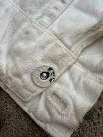 Load image into Gallery viewer, Share Vintage 1950 - 1960's Frontier Airlines "Air Mail" White Jumpsuit Size M
