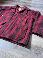 Load image into Gallery viewer, 1960's Woolrich Red Plaid Jacket Size XL
