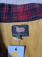 Load image into Gallery viewer, 1960's Woolrich Red Plaid Jacket Size XL
